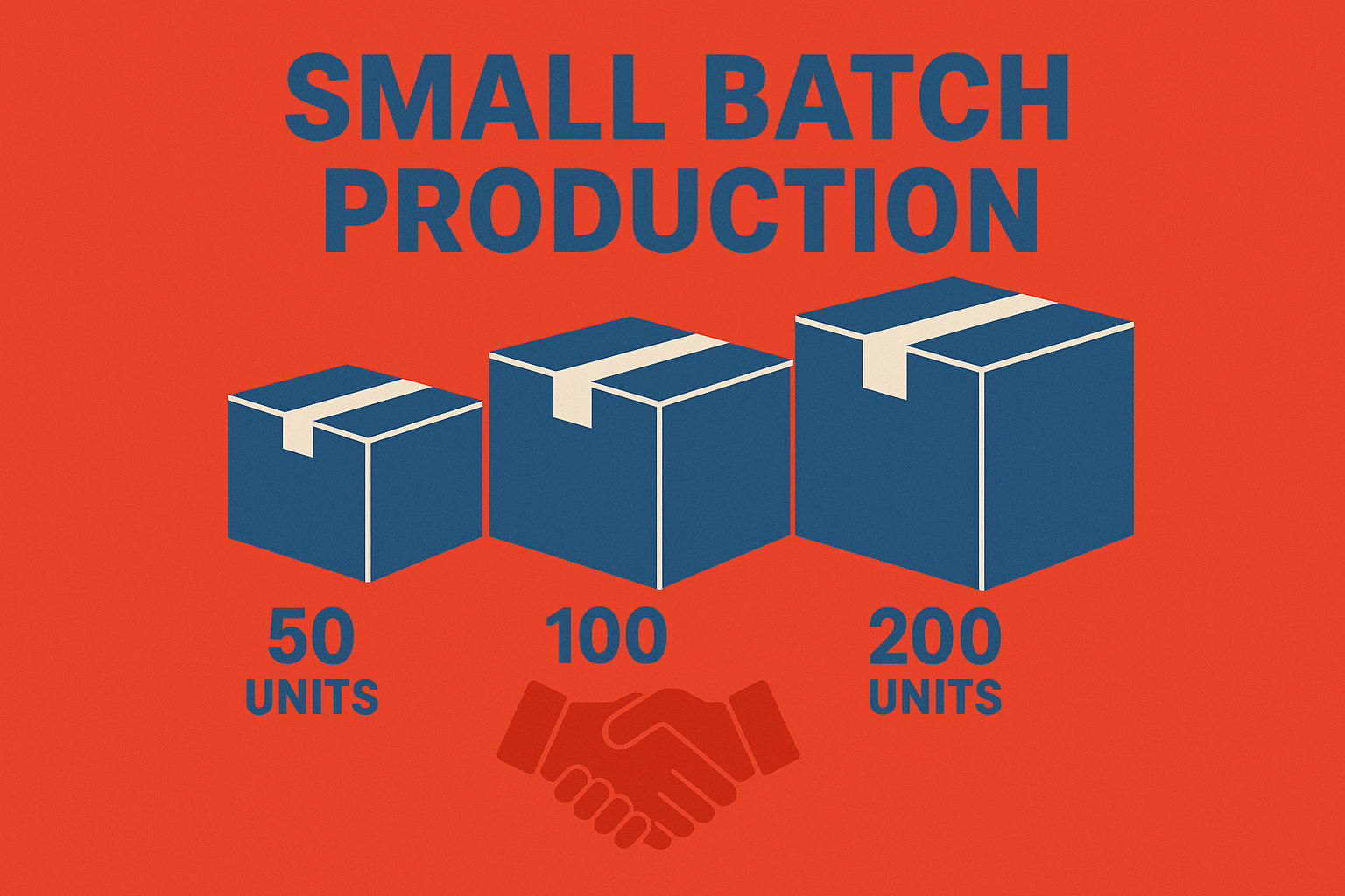 Small batch production,