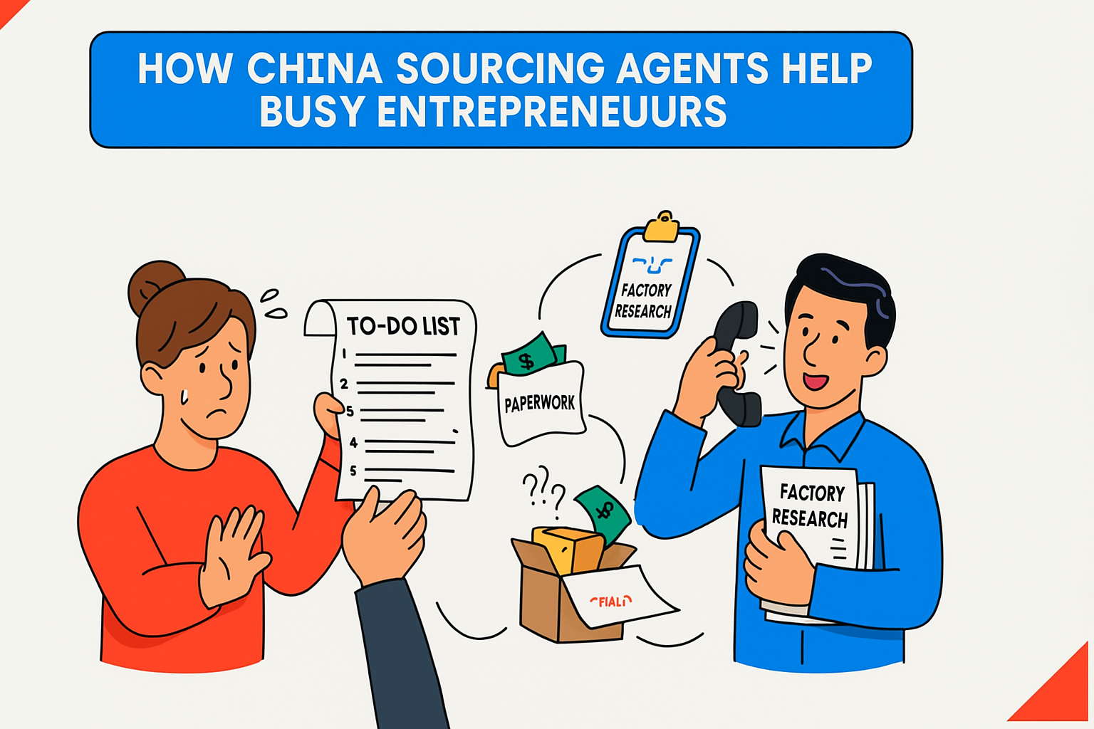China Sourcing Agent Helping Entrepreneurs