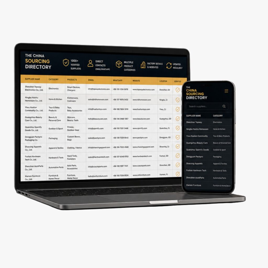 The China Sourcing Directory